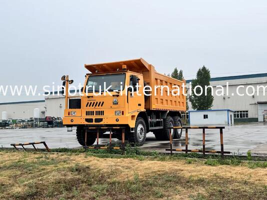 6×4 Maden Çekmeci 90Ton 430HP LHD SINOTRUK HOWO Madencilik Endüstrisi için