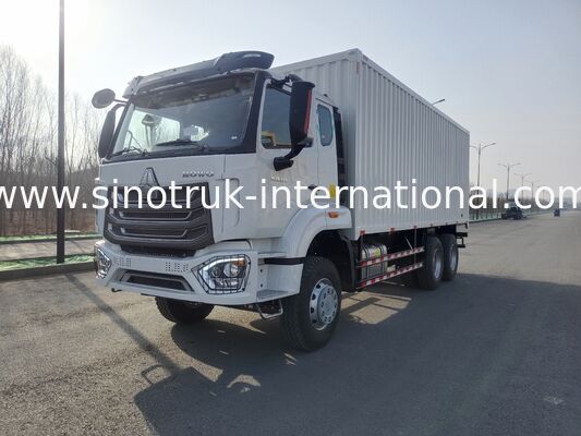 HOWO 6X4 Kamyonet, 43CBM, Tek Taraflı Çift Kapı ve Arka Çift Kapı, 371HP, 10 Vitesli Şanzıman