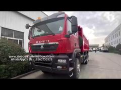 SINOTRUK HOWO TX Model 400HP LHD Damperli Damperli Kamyon 6X4 Uyarı ışıkları ile