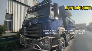 Sinotruk HOHAN Damperli Kamyon 8x4 Santral