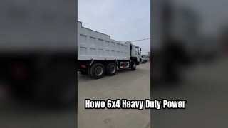 İkinci El Sinotruk Howo 6x4 Damperli Kamyon 371HP Ağır Hizmet Gücü