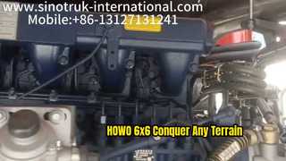 HOWO 6x6 Damperli Kamyon Zorlu Arazileri Fethet