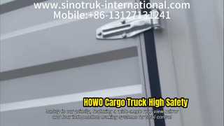 SINOTRUK HOWO Kargo Kamyonu Yüksek Güvenlik ve Verimlilik