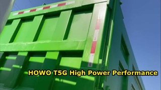 HOWO T5G Damperli Kamyon 340HP Güçlü Güvenilir Performans