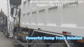 Sinotruk Howo Damperli Kamyon Projelerinize Güç Veriyor
