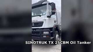 SINOTRUK TX 6X4 Petrol Tankeri Kamyonu Yüksek Verimli Taşıma